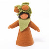 Large Felt Fairy Hazelnut Father Medium Skin Tone | © Conscious Craft